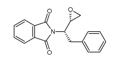 2(S)-[2-phenyl-1(S)-phthalimidoethyl]oxirane结构式