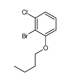 2-Bromo-1-butoxy-3-chlorobenzene Structure