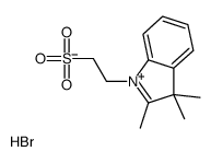 2-(2,3,3-trimethylindol-1-ium-1-yl)ethanesulfonic acid,bromide结构式