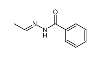 Benzoic acid, ethylidenehydrazide (6CI,7CI,8CI,9CI)结构式