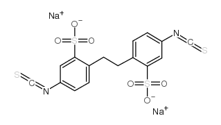 4,4'-Diisothiocyanatodihydrostilbene-2,2'-disulfonicaciddisodiumsalt结构式
