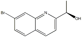 (R)-1-(7-Bromoquinolin-2-yl)ethanol Structure