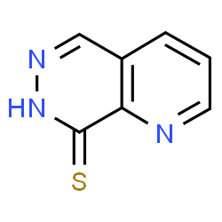 Pyrido[2,3-d]pyridazine-8(7H)-thione结构式