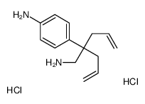 4-[4-(aminomethyl)hepta-1,6-dien-4-yl]aniline,dihydrochloride Structure