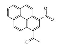 1-(3-nitropyren-1-yl)ethanone Structure