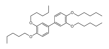 4-(3,4-dipentoxyphenyl)-1,2-dipentoxybenzene Structure