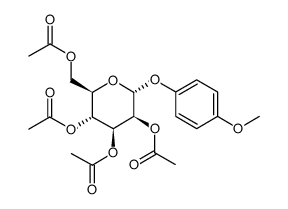 4-甲氧苯基2,3,4,6-四-O-乙酰基-α-D-吡喃甘露糖苷图片