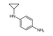 1,4-Benzenediamine,N-cyclopropyl-(9CI) structure