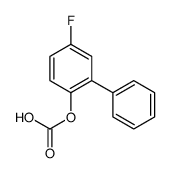 Carbonic acid phenyl(p-fluorophenyl) ester Structure