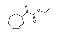 ethyl 2-(cyclohept-2-en-1-yl)acrylate结构式