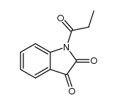 1-Propionyl-1H-indole-2,3-dione结构式