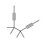 4,4,5,5-tetramethylocta-2,6-diyne结构式