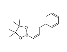 4,4,5,5-tetramethyl-2-[(E)-3-phenylprop-1-enyl]-1,3,2-dioxaborolane Structure
