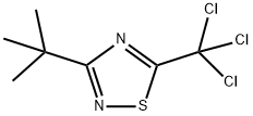 3-(tert-butyl)-5-(trichloromethyl)-1,2,4-thiadiazole Structure