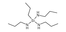 N,N',N'',Si-tetrapropyl-silanetriyltriamine Structure