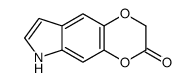 6H-[1,4]dioxino[2,3-f]indol-3-one结构式