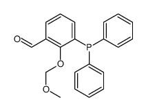 3-diphenylphosphanyl-2-(methoxymethoxy)benzaldehyde Structure