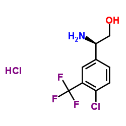 (R)-2-氨基-2-(4-氯-3-(三氟甲基)苯基)乙醇盐酸盐图片