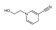 3-Pyridinecarbonitrile,1,4-dihydro-1-(2-hydroxyethyl)-(9CI) Structure