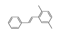 trans-2,5-dimethylstilbene结构式