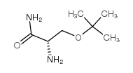 (R)-3-叔丁氧基-2-氨基丙酰胺结构式