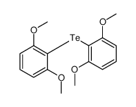 2-(2,6-dimethoxyphenyl)tellanyl-1,3-dimethoxybenzene结构式