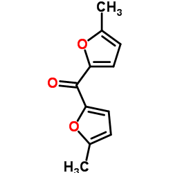 Bis-(5-methyl-furan-2-yl)-methanone结构式