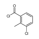 3-chloro-2-methylbenzoyl chloride结构式