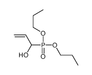 1-dipropoxyphosphorylprop-2-en-1-ol Structure