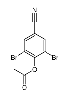 4-acetoxy-3,5-dibromobenzonitrile structure
