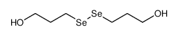 3,3'-Diselenobis(1-propanol)结构式