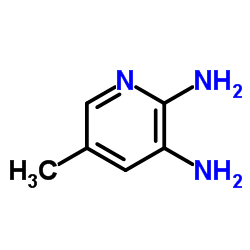 2,3-Diamino-5-methylpyridine structure