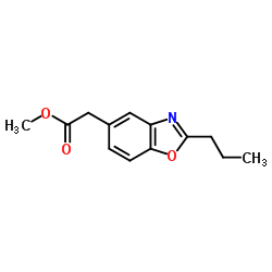 METHYL 2-(2-PROPYL-1,3-BENZOXAZOL-5-YL)ACETATE Structure