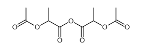 α-Acetoxy-propionsaeure-anhydrid Structure