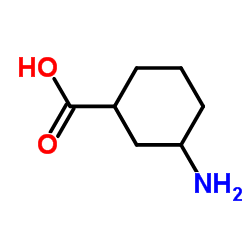 3-氨基环己甲酸 (顺反混合物)结构式