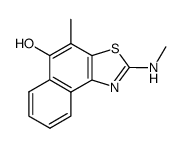 Naphtho[1,2-d]thiazol-5-ol,4-methyl-2-(methylamino)- Structure