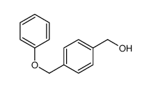 [4-(苯氧基甲基)苯基]甲醇结构式