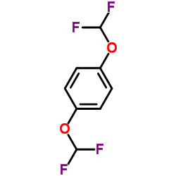1,4-Bis(difluoromethoxy)benzene结构式