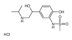 (+-)-Soterenol hydrochloride structure