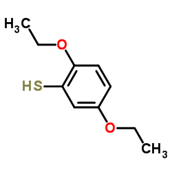 2,5-二乙氧基苯硫酚结构式