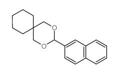2,4-Dioxaspiro[5.5]undecane,3-(2-naphthalenyl)-结构式