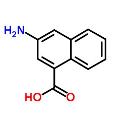 3-Amino-1-naphthoic acid structure