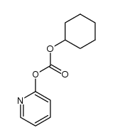 cyclohexyl 2-pyridyl carbonate Structure