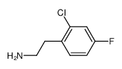 2-(2-chloro-4-fluoro-phenyl)-ethylamine Structure