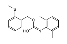 Carbamic acid, (2,6-dimethylphenyl)-, [2-(methylthio)phenyl]methyl ester (9CI) picture