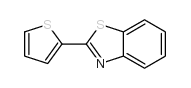 2-(2-噻吩基)苯并噻唑结构式