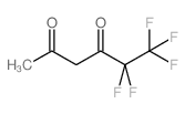 5,5,6,6,6-Pentafluorohexane-2,4-dione结构式