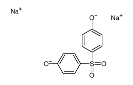 disodium p,p'-sulphonylbis(phenolate)结构式