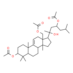 (20ξ)-5α-Lanost-9(11)-ene-3β,18,20,23-tetrol 3,18,23-triacetate picture