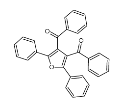 3,4-dibenzoyl-2,5-diphenyl-furan结构式